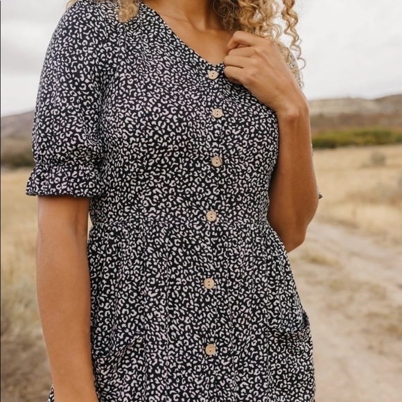 Spring Break Animal Print Button Up - Picture 5 of 7